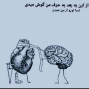 قلب باید به حرف مغز گوش بده وگرنه میمیره:(