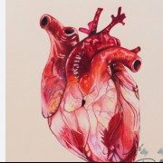 نقاشی عاشقانه قلب قرمز ❤❤❤❤❤❤❤