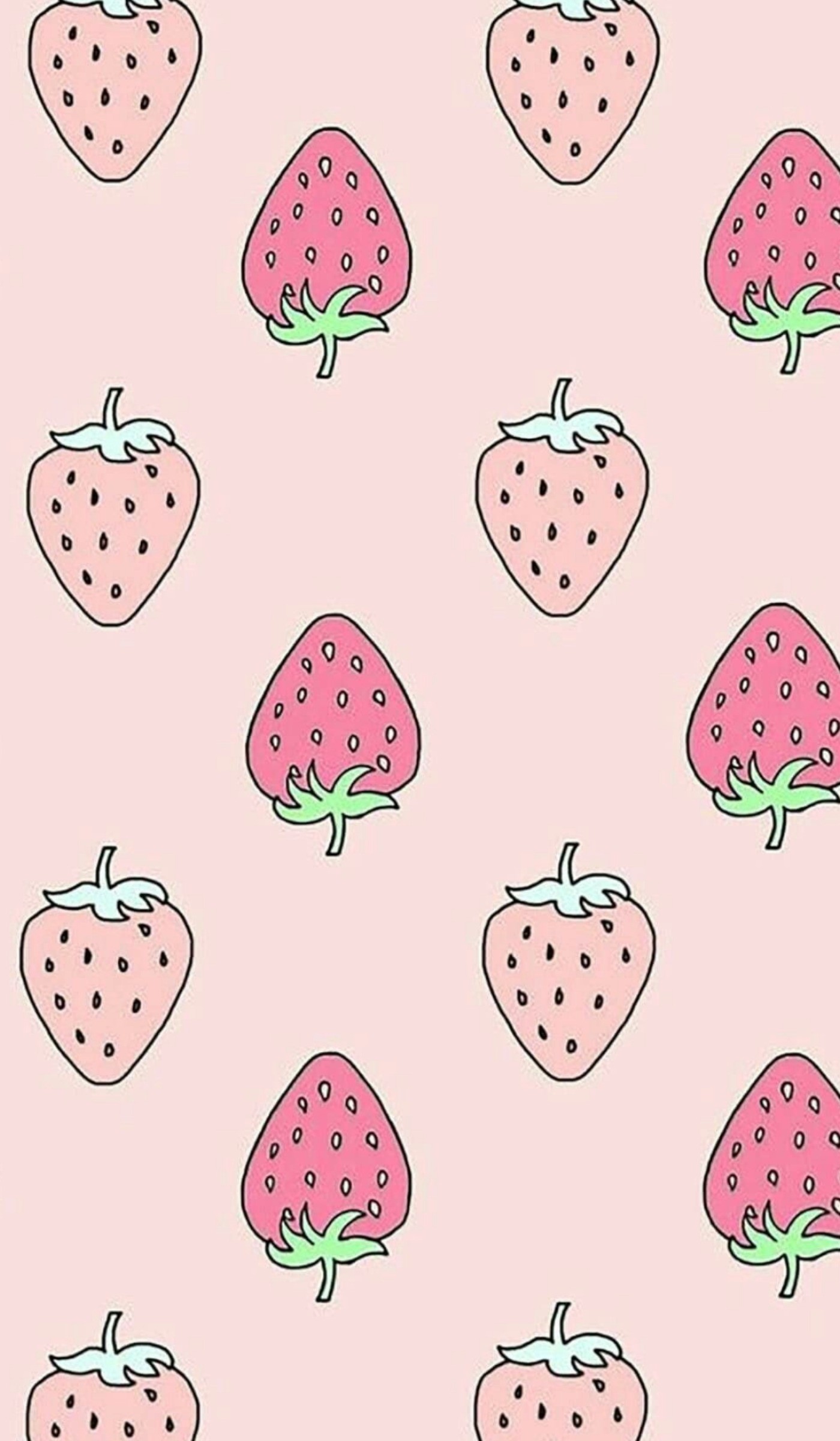 پس زمینه صورتی💖 💗🍓توت فرنگی