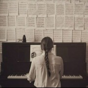 پروفایل موسیقی پیانو دخترانه مود