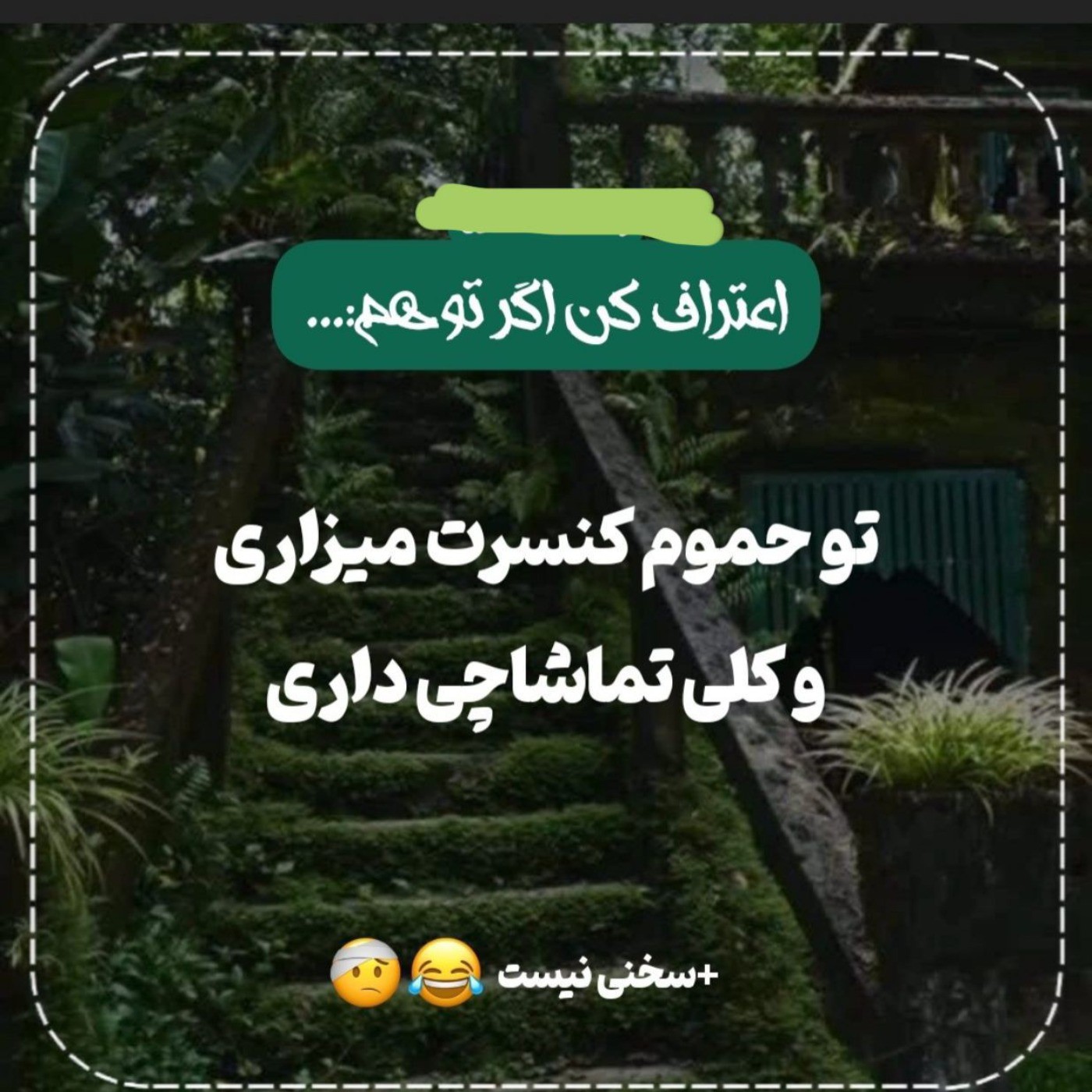 حرفی ندارممم🤦🏻‍♀️😂😂😂ولی حقق