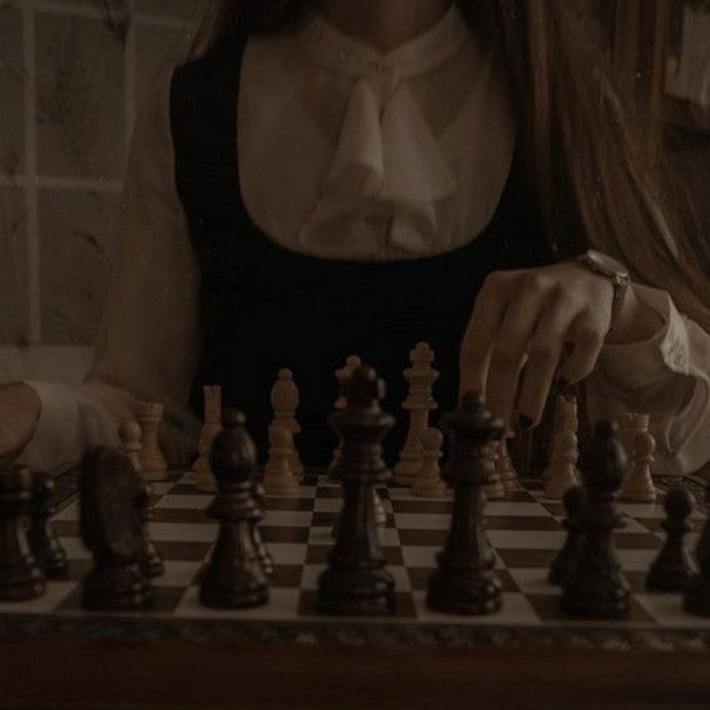 پروف دخترانه شطرنج بازی....:)🤎🐻