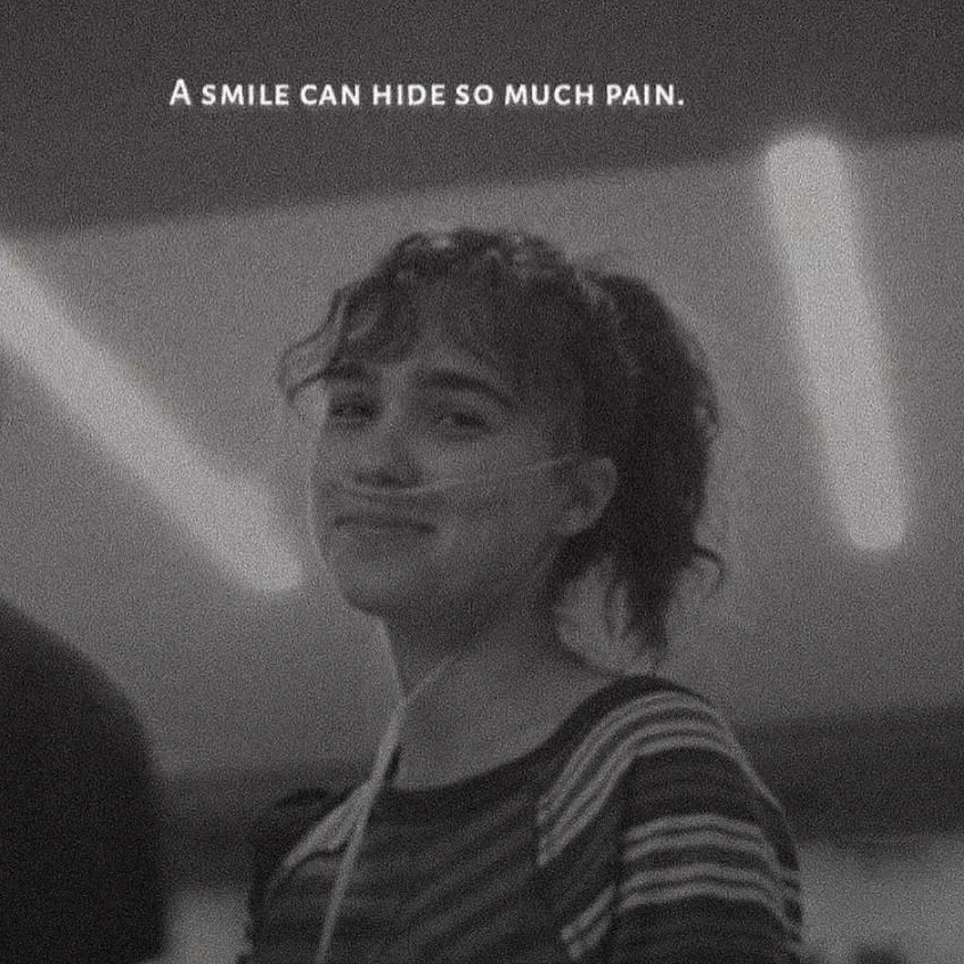 :) A SMILE CSN SO MUCH PAIN🙂🖤