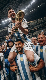 عکس پس زمینه لیونل مسی ستاره آرژانتینی 