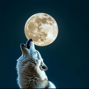 ...🐺...🌙..گرگ در نور ماه..🌙...🐺...